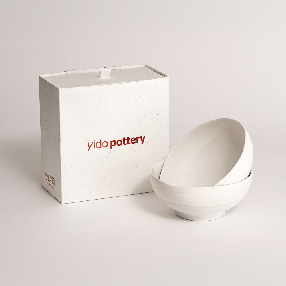 [선물포장] 이도도자기 윤슬 면기세트 2P 집들이 라면 그릇