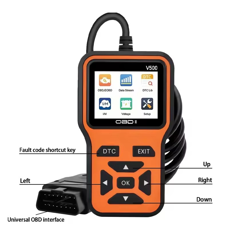 최신형 자동차 OBD2 진단 스캐너 코드리더 OBD II 프로토콜 차량용 진단 스캐너 - 상세 이미지 5