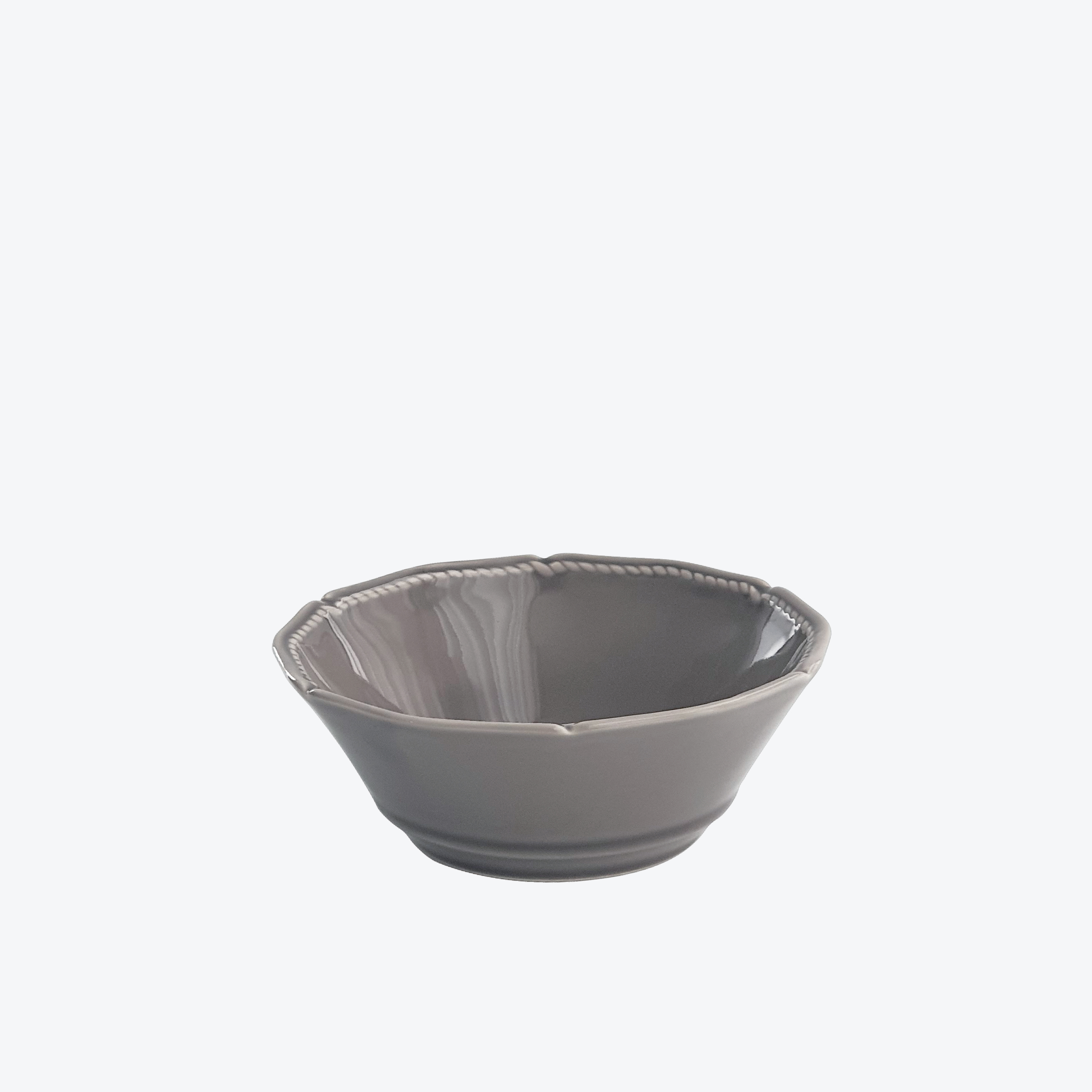 [에지리x마루신] 라코에나 도자기 대접 국그릇 15cm, 샌드그레이 - 상품 이미지