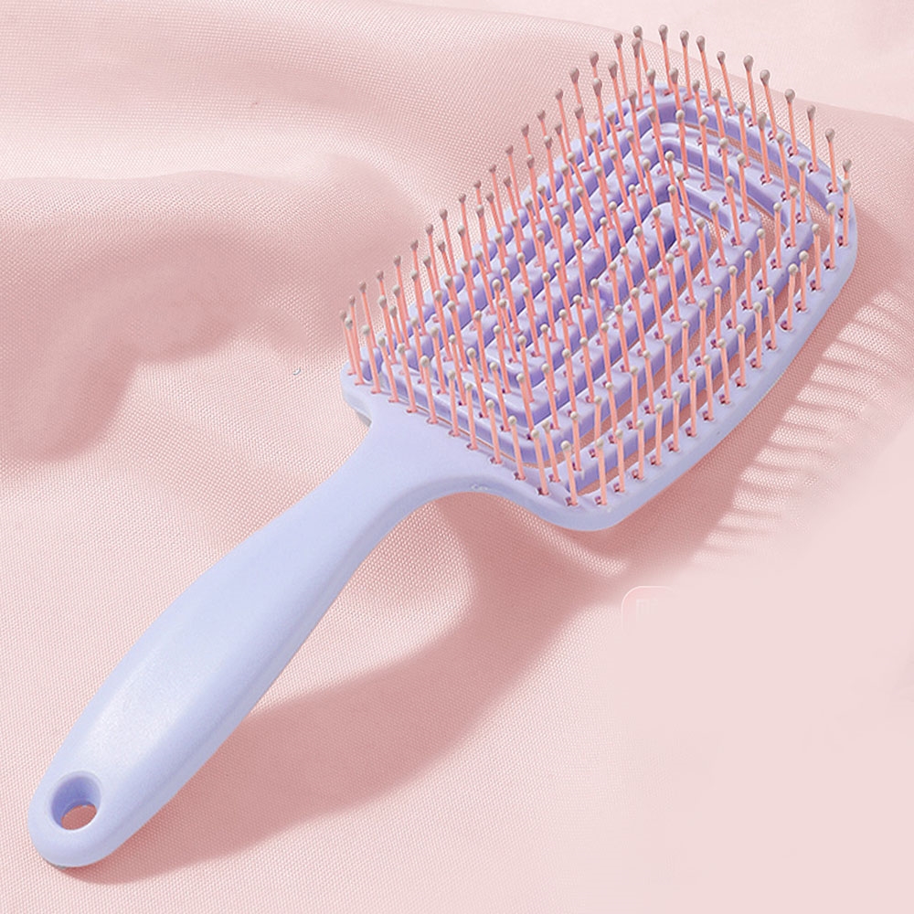 통풍 헤어 벤트 브러쉬 빗살 쿠션 볼륨 빗 무빙 브러시 - 상세 이미지 4