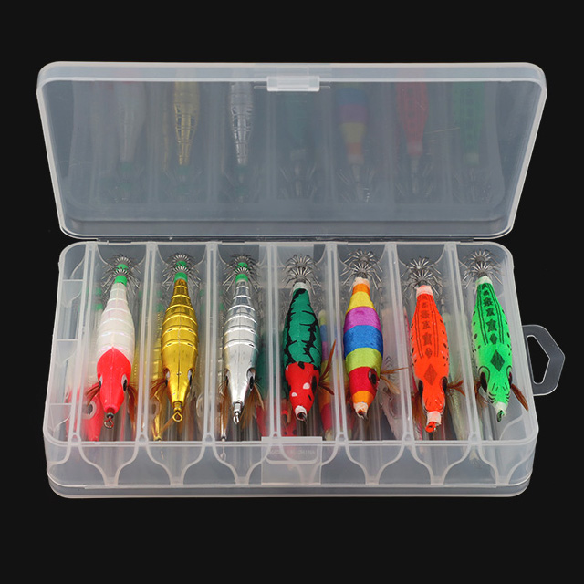 프리미엄 태클박스 왕눈이 에기 15종 세트 고추장 수박 색동 금비 쭈꾸미 문어 갑오징어 - 상세 이미지 3