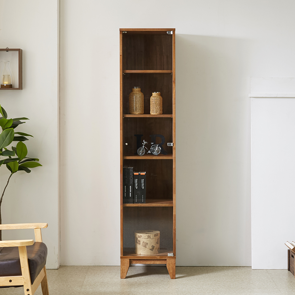 리피 술장 위스키 유리 진열장 와인장 양주 원목 미니 장식장