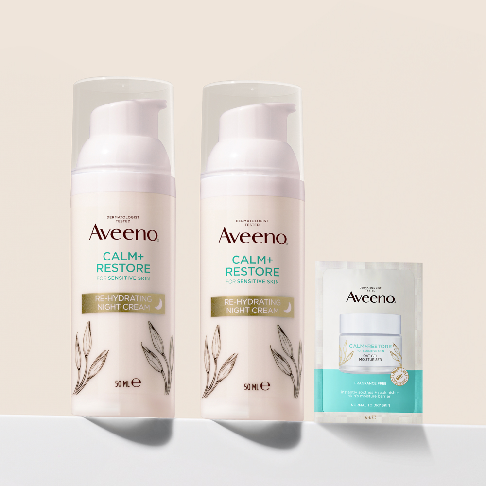 아비노 리하이드레이팅 나이트 크림 50ml, 2개 - 메인 이미지