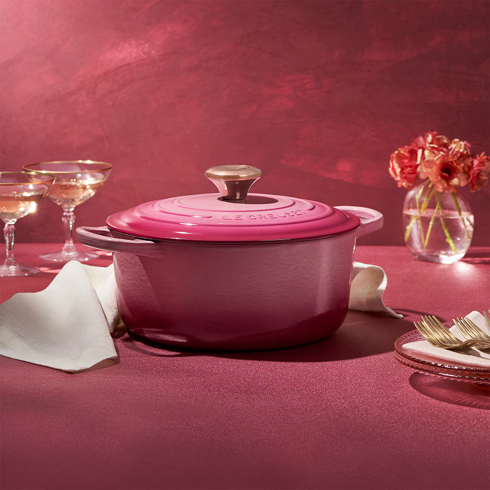 르크루제 시그니처 원형냄비 18cm-베리