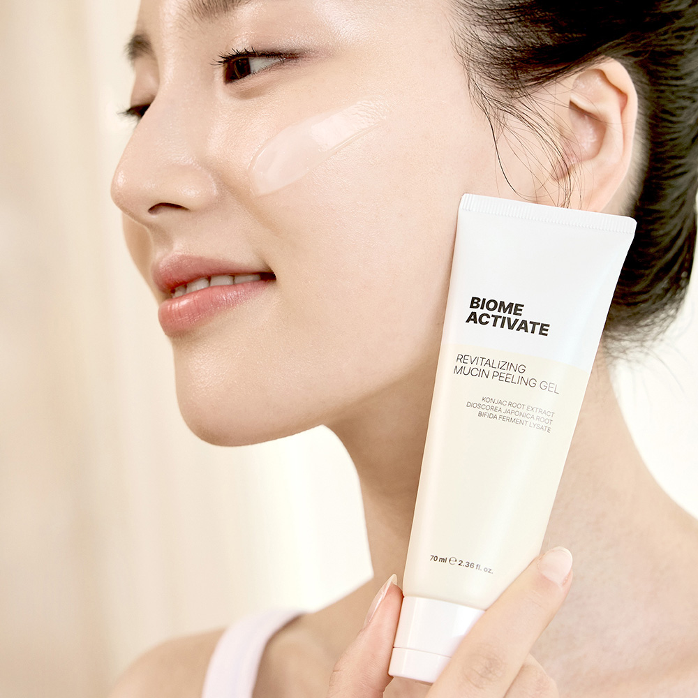 [바액] 리바이탈라이징 뮤신 필링젤 [70ml] 각질 노폐물제거 브라이트닝 고마쥬 때필링