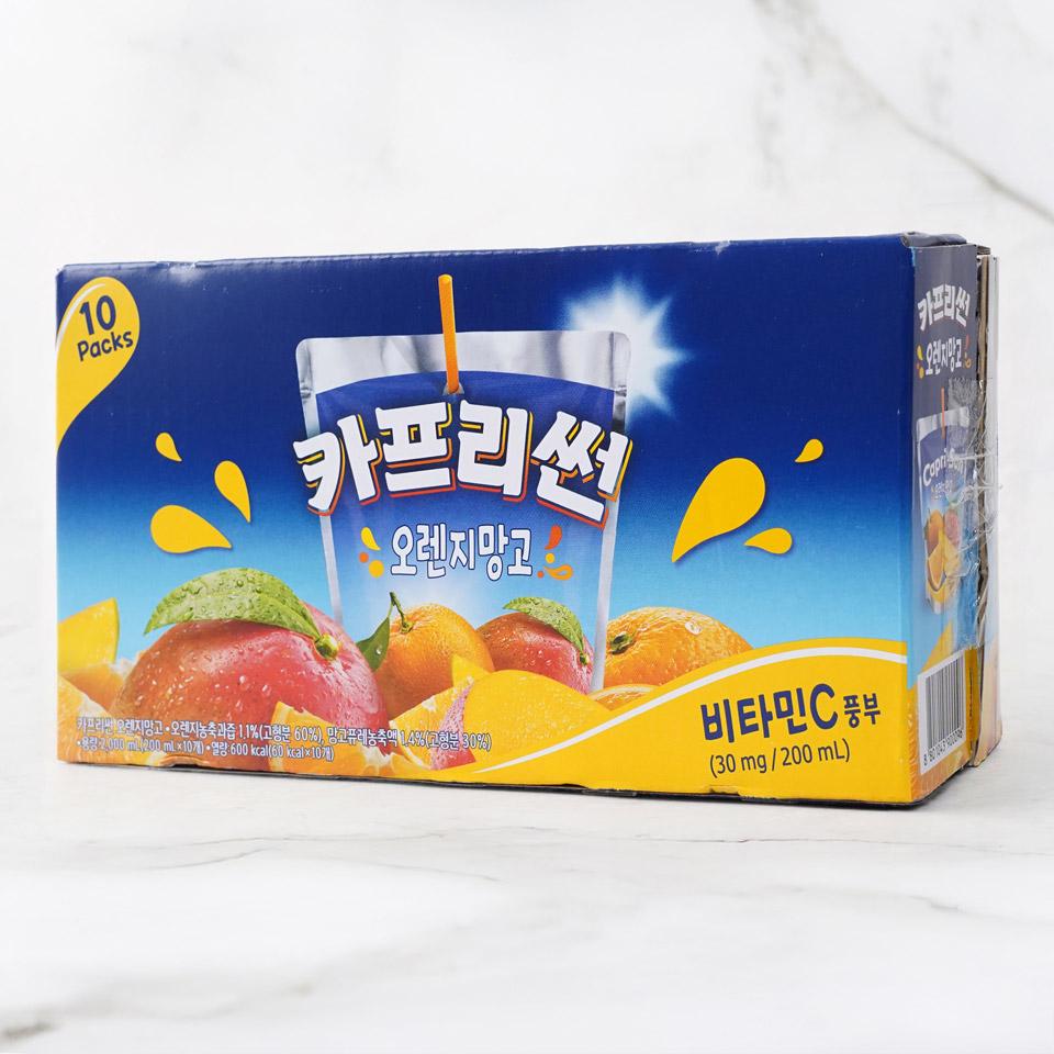 메가마트 농심 카프리썬 오렌지 망고 주스 200mlx10개 - 상세 이미지 2