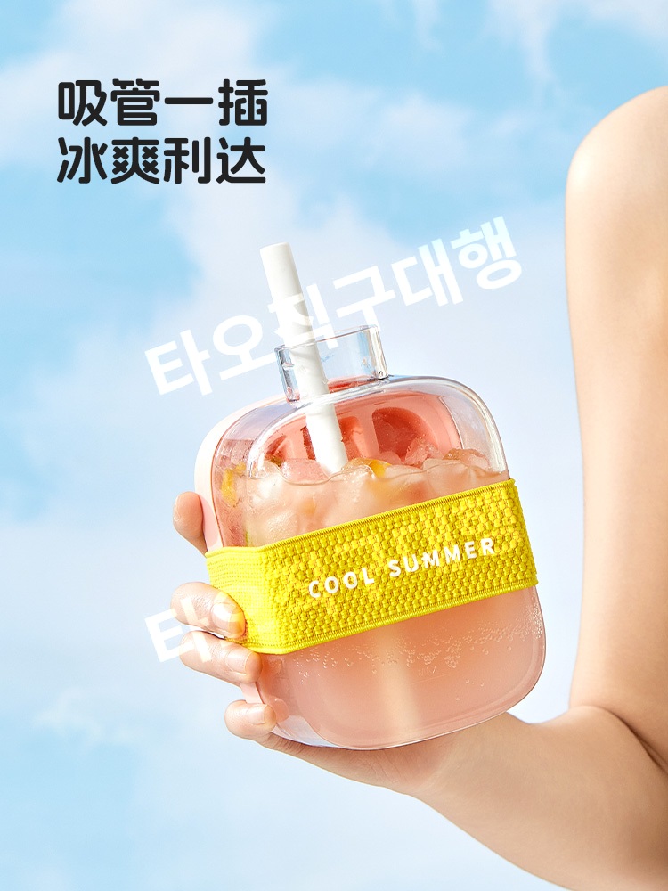 얼음물통 캠핑용 아이스트레이 아이스볼 텀블러 원터치 피크닉 얼음틀 트레이 보틀 - 상세 이미지 3