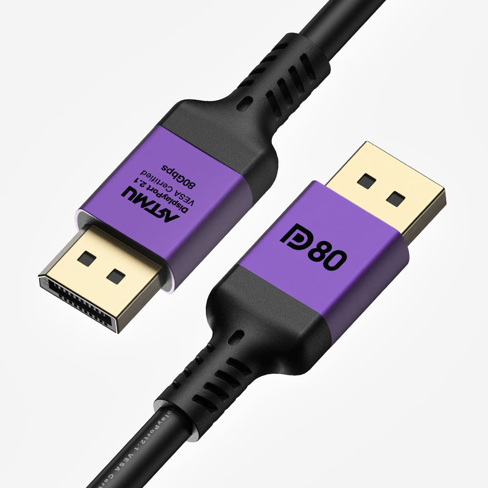 VESA 인증 DP to DP 2.1 DP80 16K DisplayPort 케이블 메탈 1m 가격 비교 아트뮤 VESA 인증 DP to DP 2.1 DP80 16K DisplayPort 케이블 메탈 1m