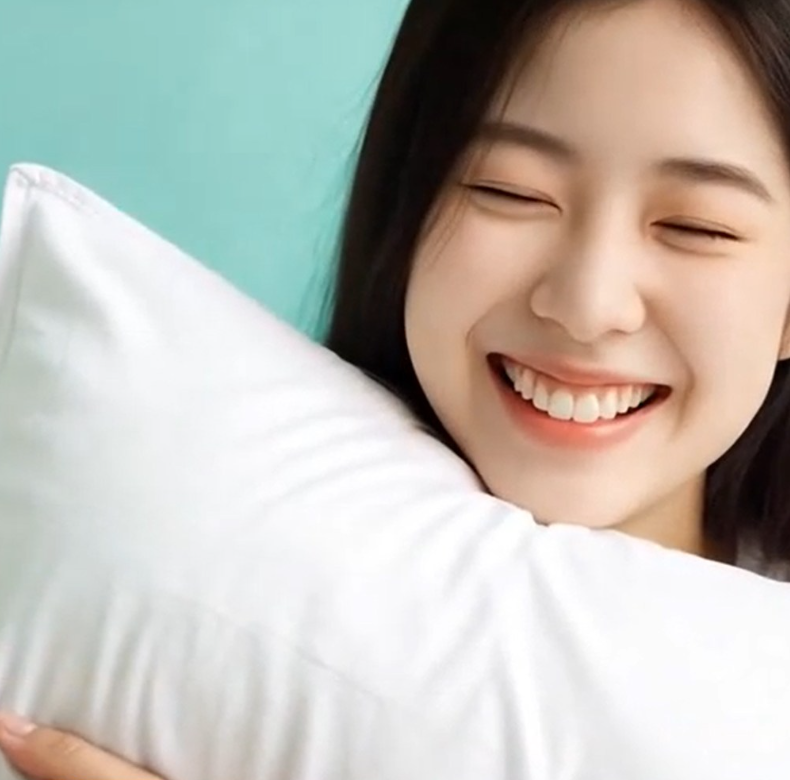 낮은베개 호텔베개 솜 거북목 목디스크 일자목 옆으로자는 수면 숙면