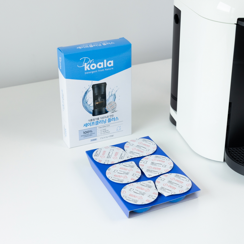 세이프 클리닝 플러스 네스프레소 버츄오 호환 청소 캡슐 머신 세척 6개입 버추오 팝