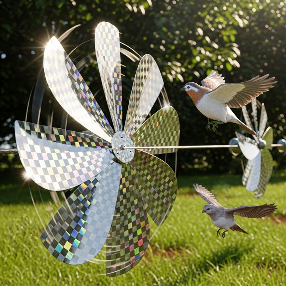 참새 새쫓기 까마귀퇴치 바람개비 비둘기 까치 조류퇴치기