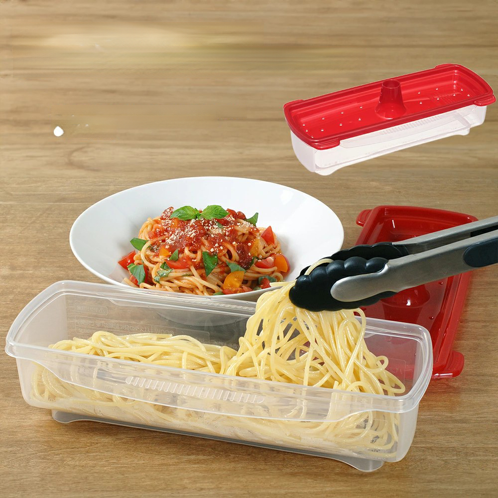 일본 전자레인지 볼케이노 파스타 쿠커 용기 면삶기