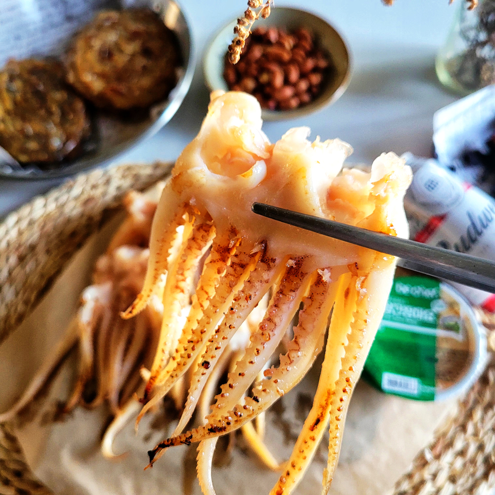 순돌이네 국산 버터구이 오징어 오다리 백족 300g 이미지 3