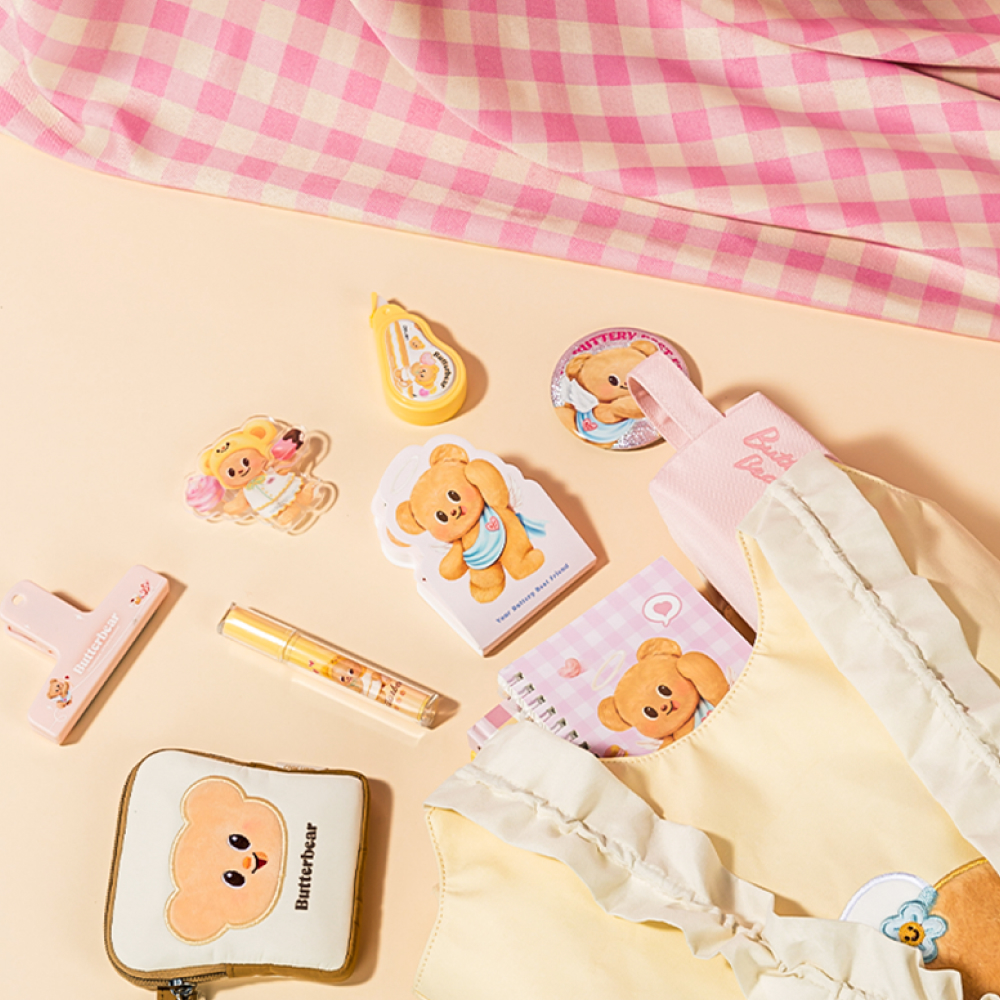 버터베어 캔버스 데일리 숄더 슬림 에코백 이미지 6