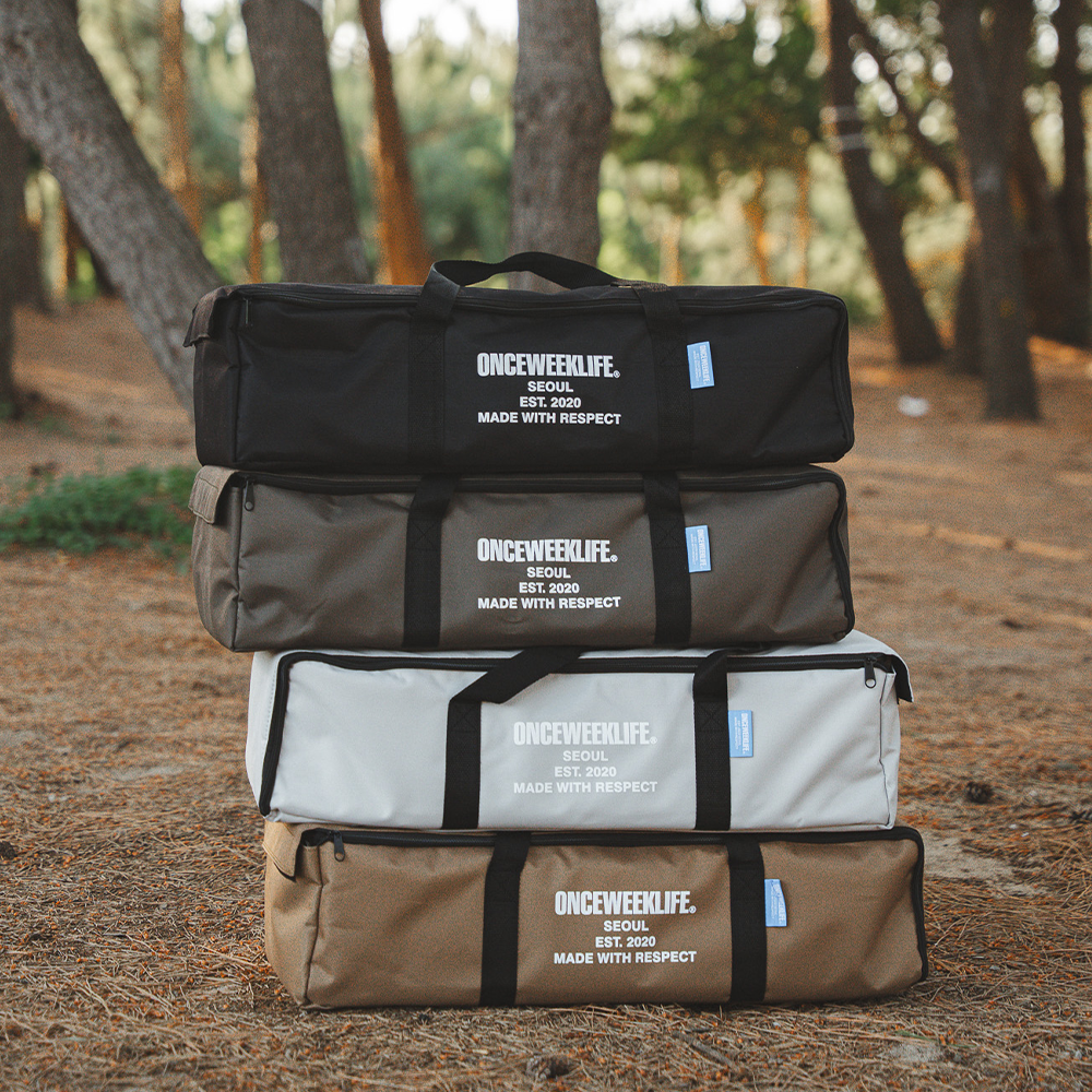 원스위크라이프 캠핑 IGT 접이식 테이블 L, 실버