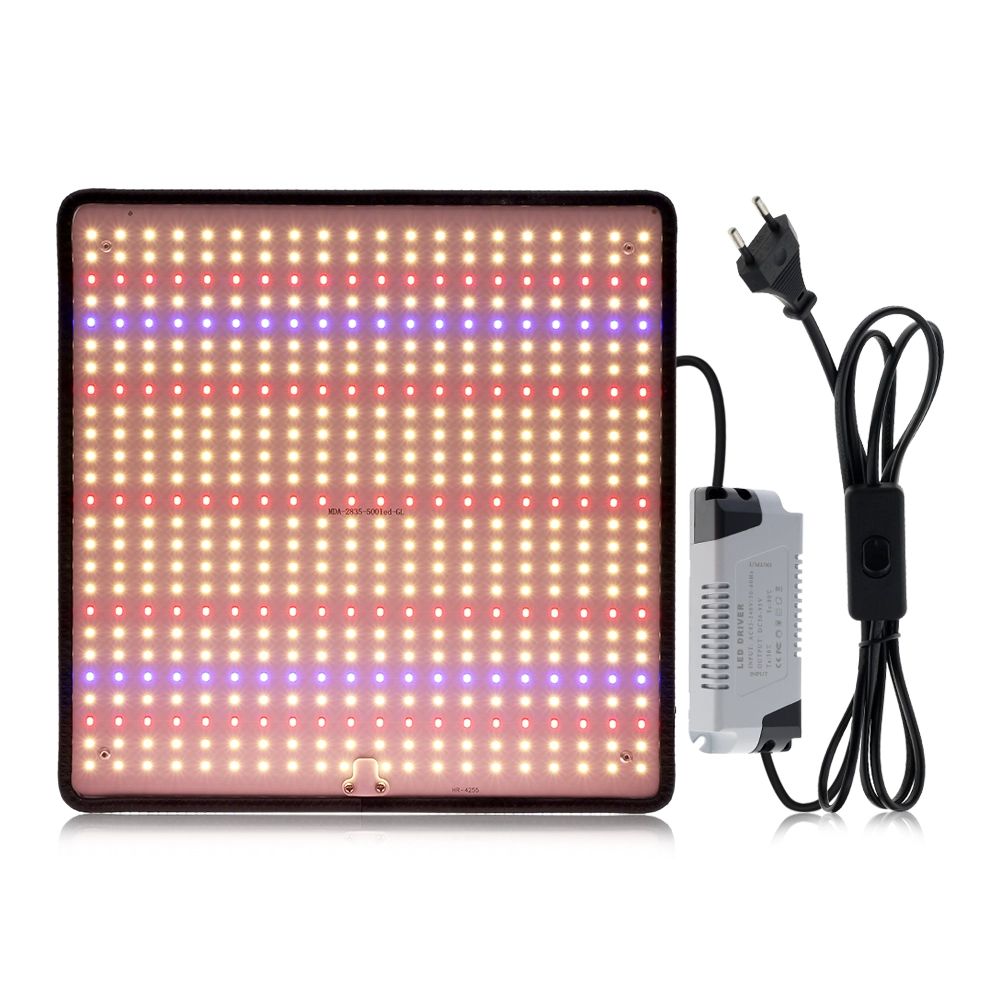 LED 식물등 광합성 헤드형 반려 쑥쑥 생장 식물 풀스펙트럼 500램프 - 상품 이미지