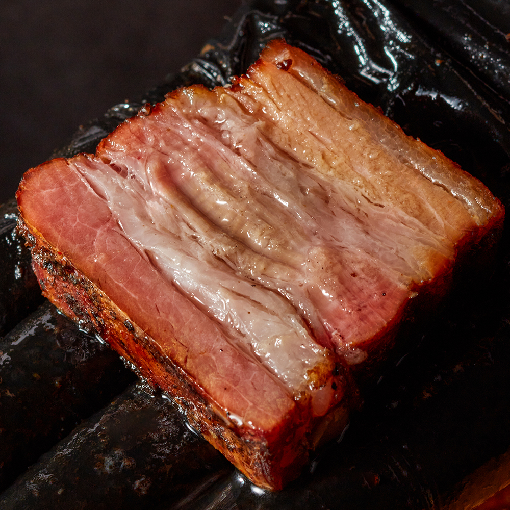 [스모커리] 텍사스바베큐 삼겹살 훈제 바베큐 포크벨리 500G