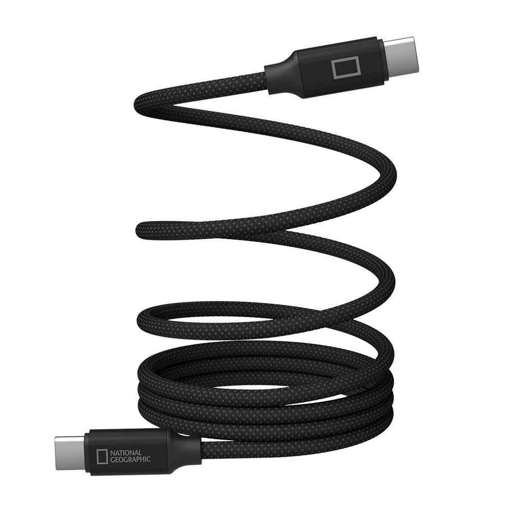 내셔널지오그래픽 마그네틱 USB C to C 케이블 2M(블랙) - 상세 이미지 3