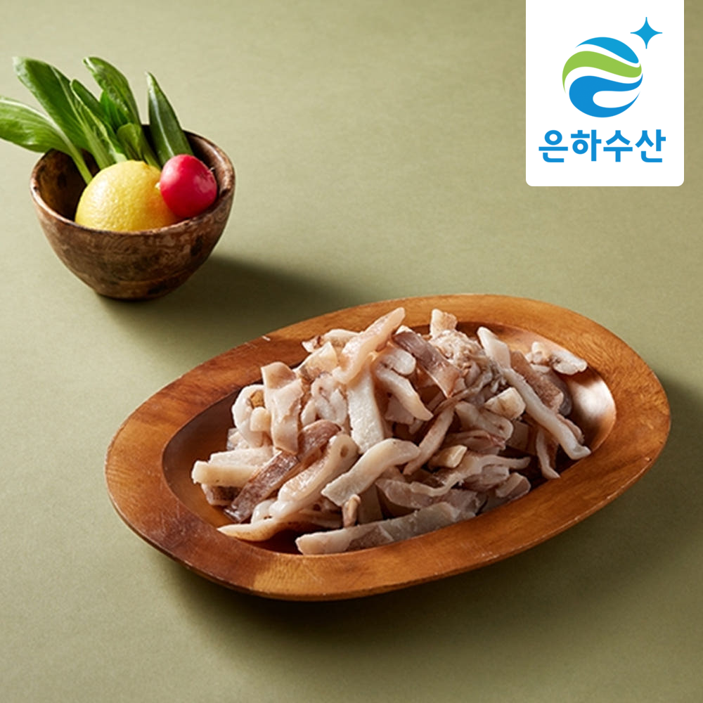 냉동 손질 오징어 슬라이스 오징어채 대용량 1kg