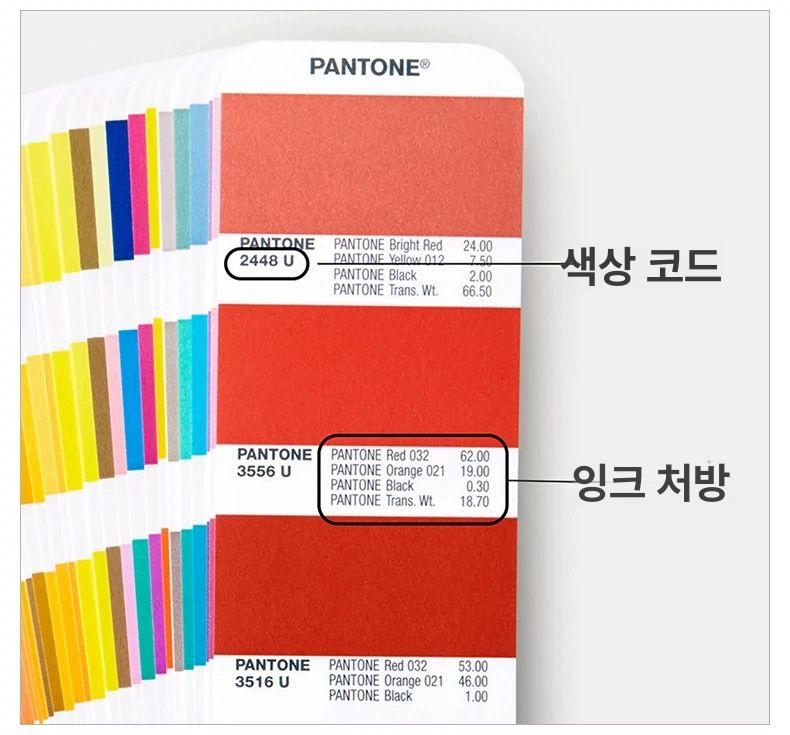 팬톤 인테리어 컬러칩 컬러카드 메탈릭 색깔표 컬러 가이드 Color카드 - 상세 이미지 3