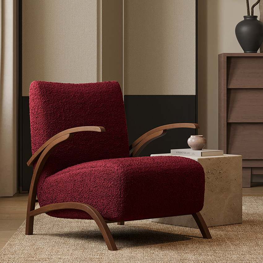 벨루 패브릭 1인 안락 암체어 Belo Armchair 이미지 7