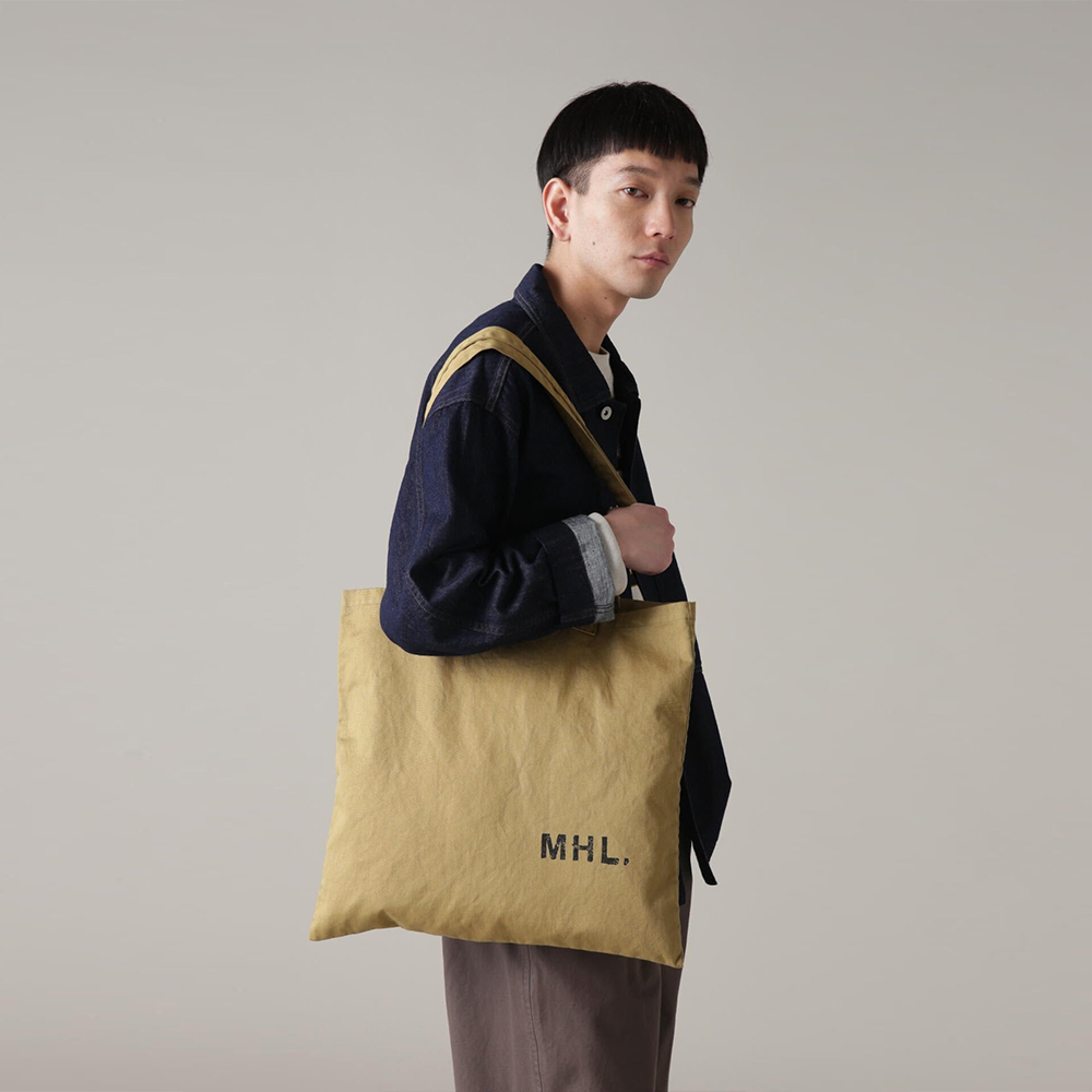 MHL 마가렛호웰 숄더백 LIGHT COTTON DRILL 가방 5954171507 - 상세 이미지 3