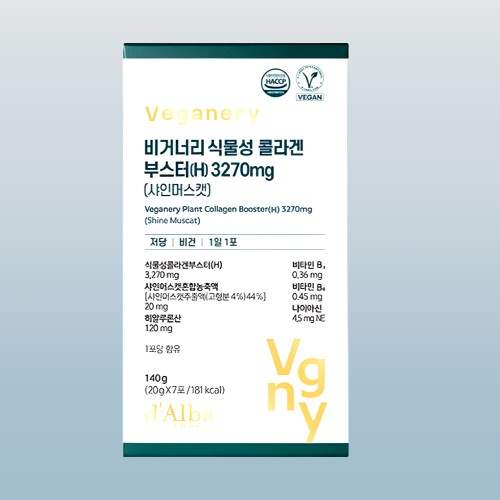 달바 식물성 콜라겐 부스터 샤인머스캣맛 14개입X3개 - 상세 이미지 4