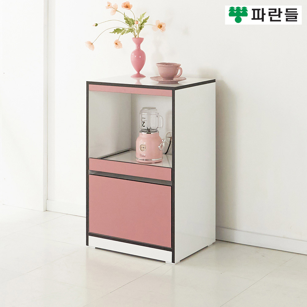 파란들가구 LPM 500x825 오픈 전자렌지대 주방렌지대수납장