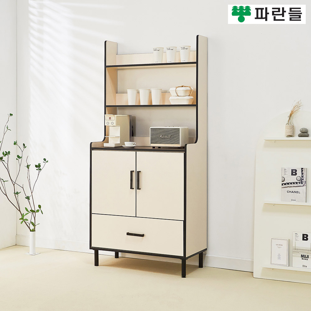파란들가구 LPM 상하일체형 주방수납장 그릇장 다용도수납장 - 상세 이미지 2