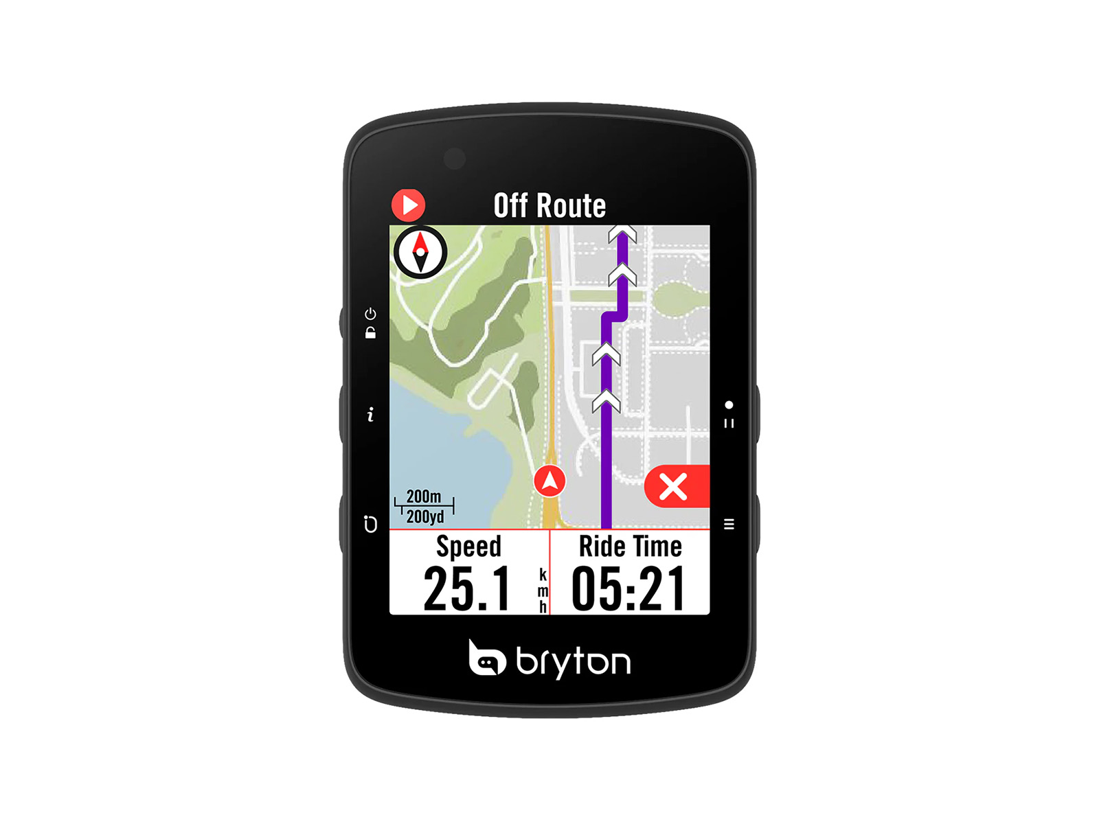 브라이튼 라이더 650 자전거 속도계 GPS 네비게이션 - 상세 이미지 2