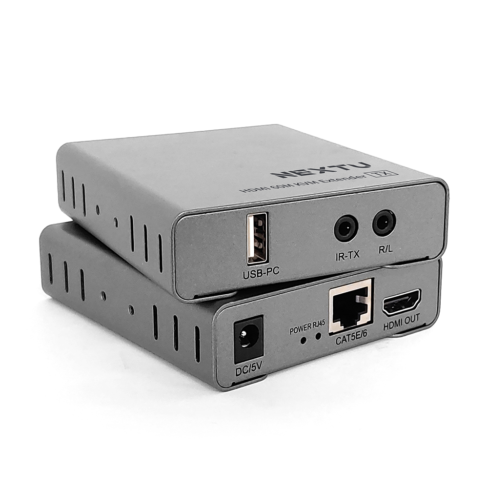 넥스트 NEXT-7160KVM-EX HDMI KVM 1080P 60m 거리연장기 - 상품 이미지