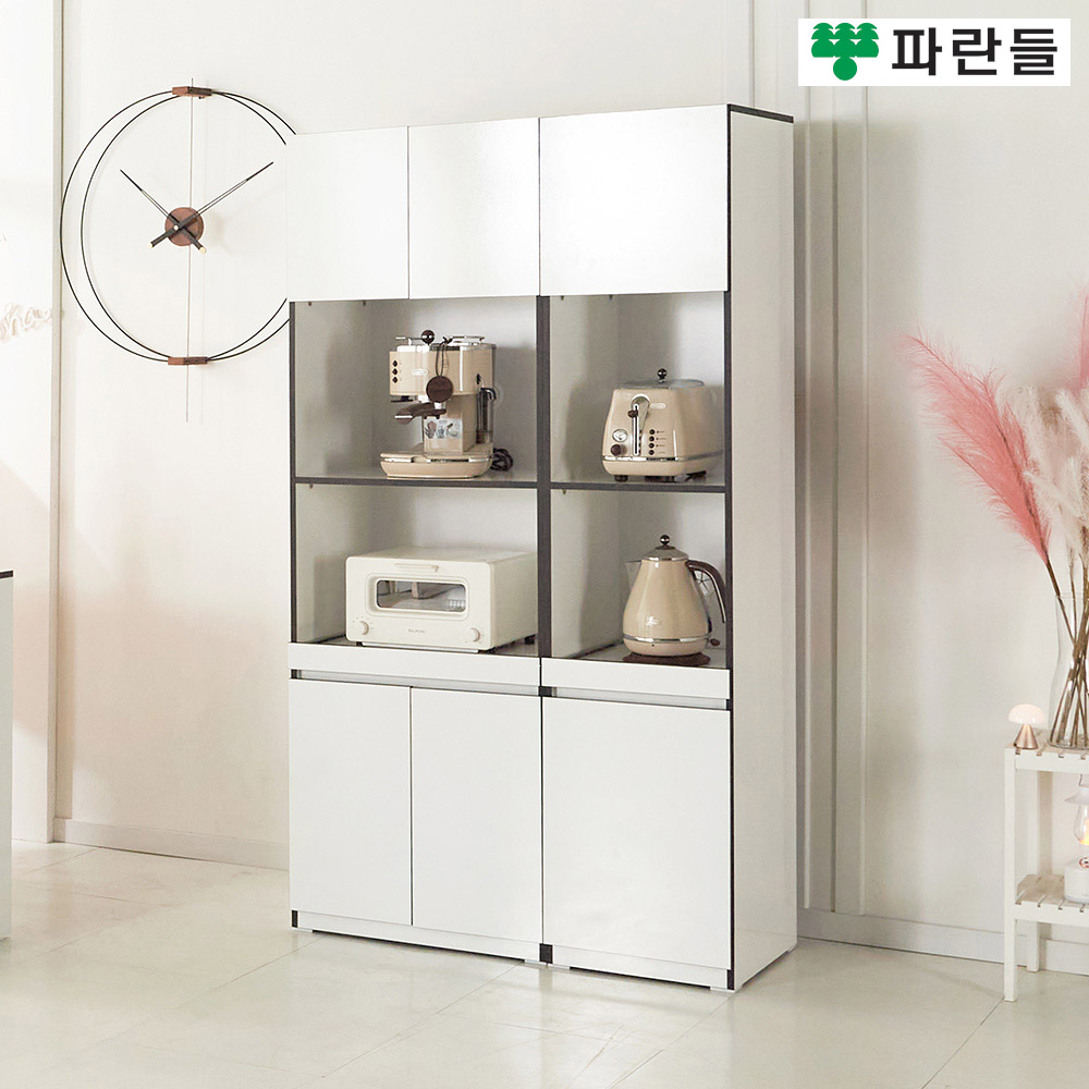 파란들가구 LPM 1000x1800 전자렌지대세트 주방수납장세트