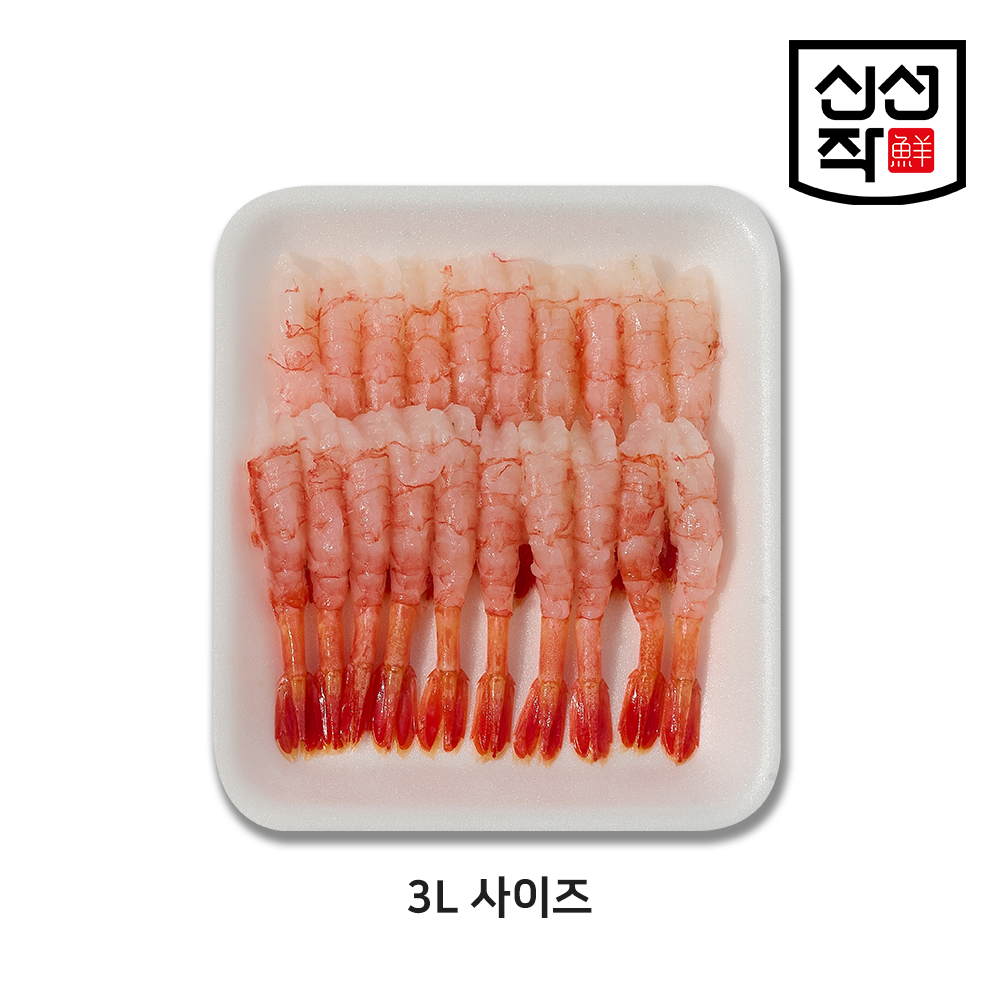 횟감용 단새우 아마에비 20미 x 20p, 1박스 ( L 2L 3L사이즈 ) - 상세 이미지 5