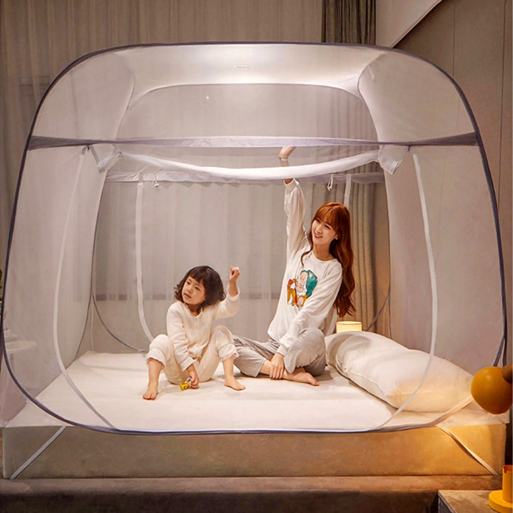 아기방 안심 모기장 아이를 생각한 안전 청청 설계 모기퇴치 모기장 - 상세 이미지 3