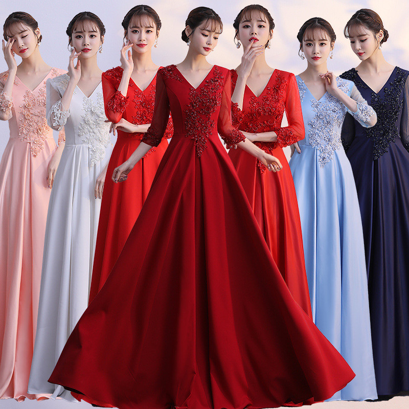 합창단드레스 연주복 무대 중창단 공연복 단체복 - 상세 이미지 2
