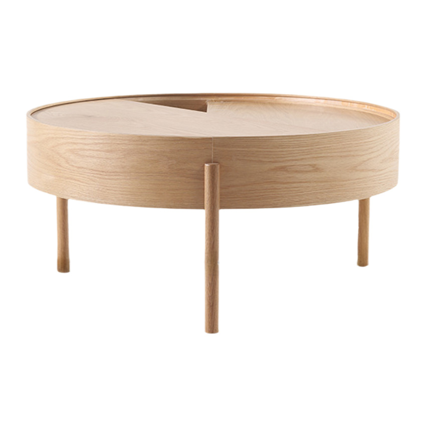 토르노 원목 수납 거실 테이블 Torno Table S