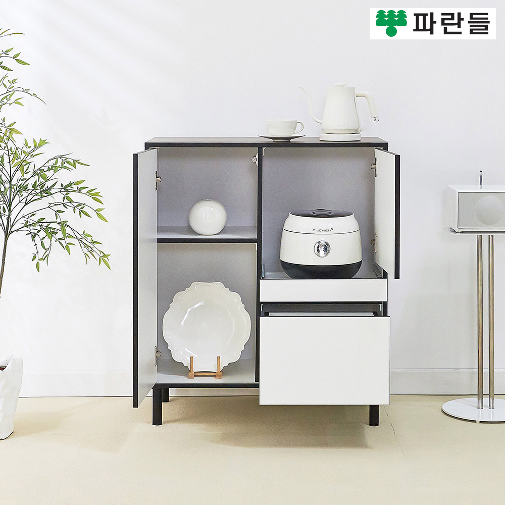 파란들가구 LPM 800 와이드 렌지대 주방렌지대 주방수납장 - 상세 이미지 5