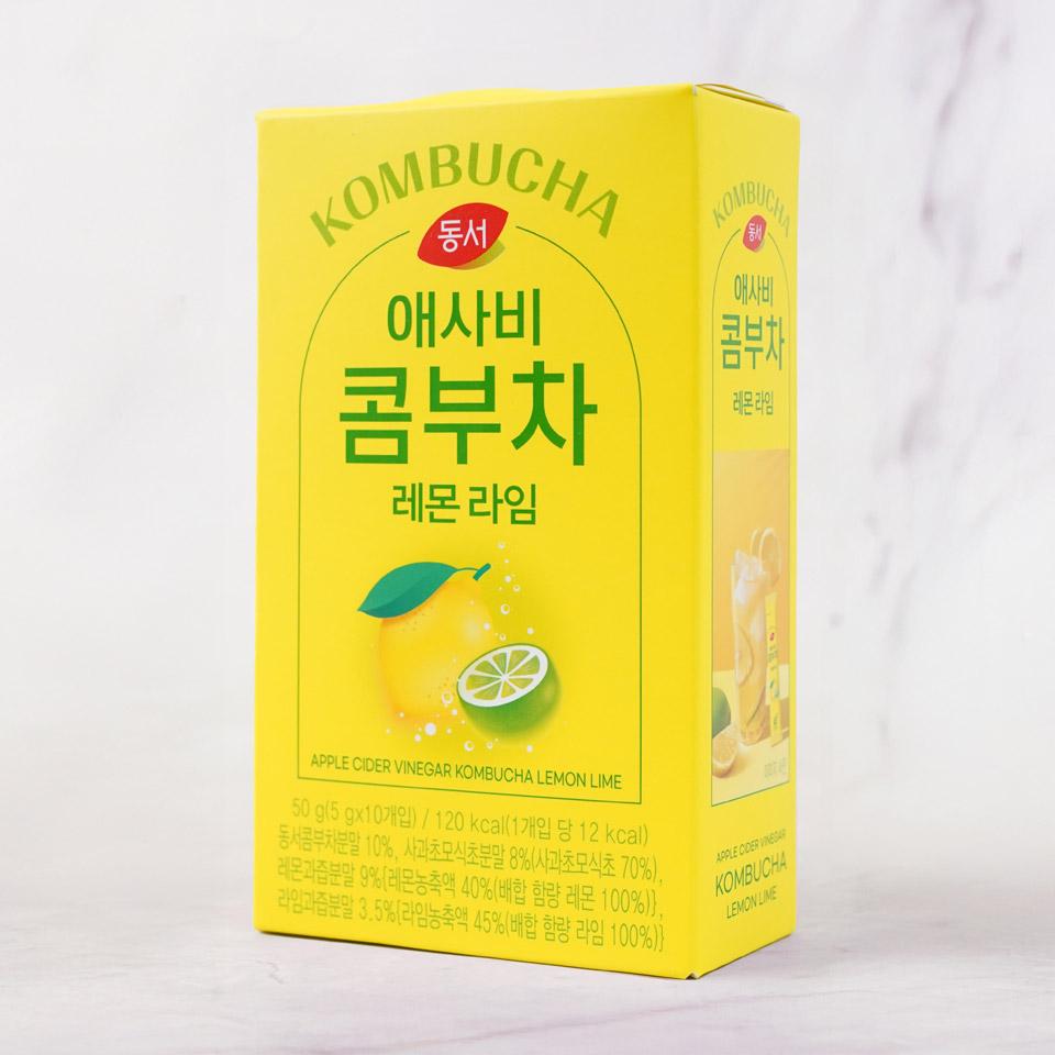 메가마트 동서 애사비 콤부차  레몬 라임 50g(10T) - 상세 이미지 2