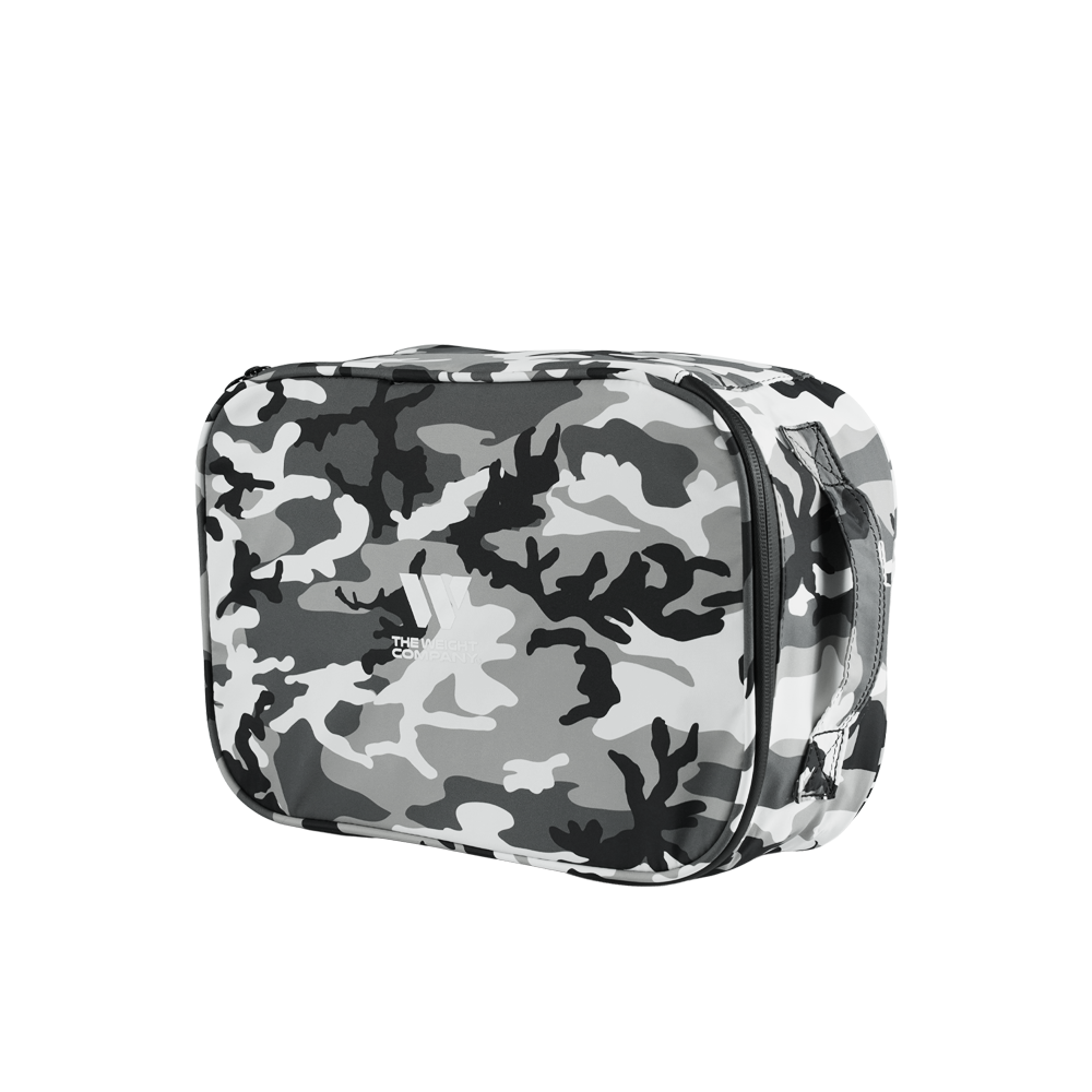 더웨이트컴퍼니 헬스 운동화 신발 가방 블랙 카모