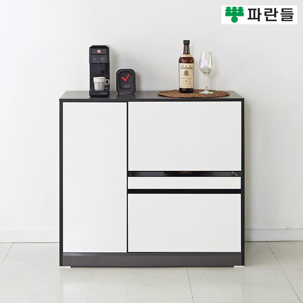 파란들가구 LPM 900x825 도어 전자렌지대 주방렌지대 수납장 - 상세 이미지 3