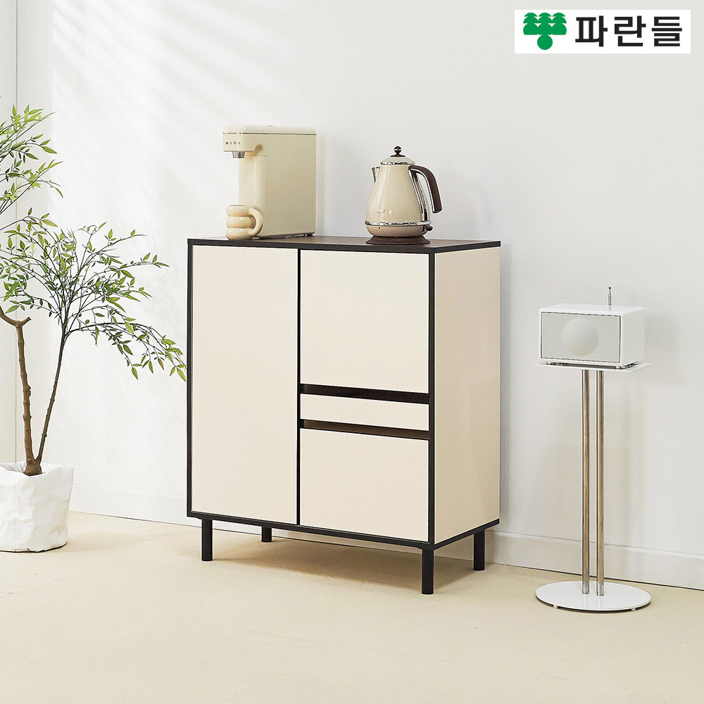 파란들가구 LPM 800 와이드 렌지대 주방렌지대 주방수납장 - 상세 이미지 2