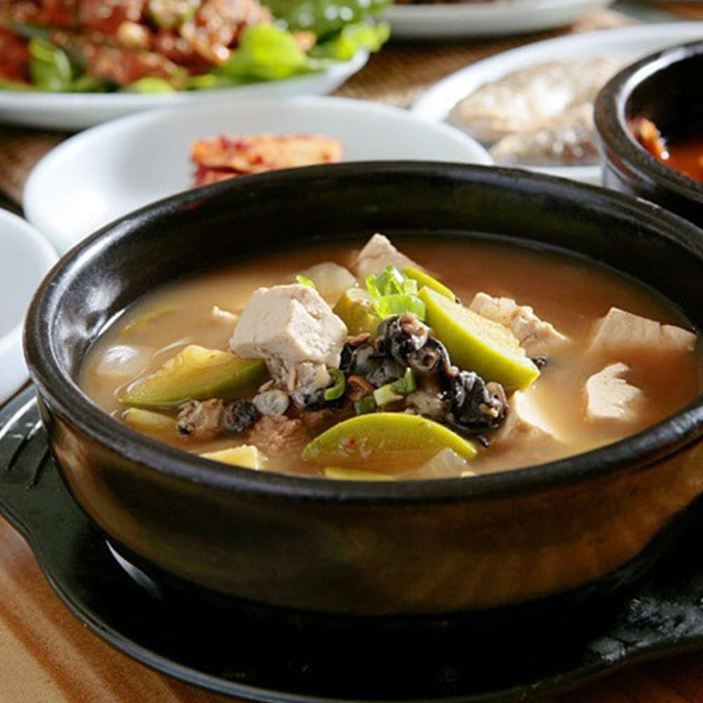 [떨이가처분]우렁듬뿍 우렁된장찌개 525g 2인분 / 제철재료 일산맛집 해와바다 - 상세 이미지 2