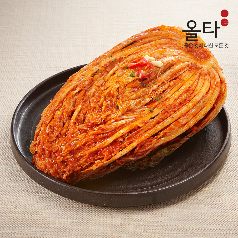 [올타] 100% 국내산 포기김치 배추김치 대용량 김장김치 10kg, 1개