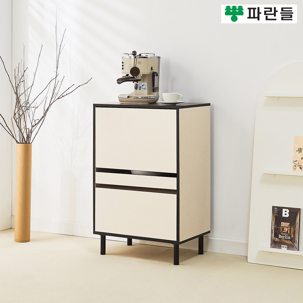 파란들가구 LPM 도어 600 전자렌지대 주방렌지대 주방수납장 - 메인 이미지