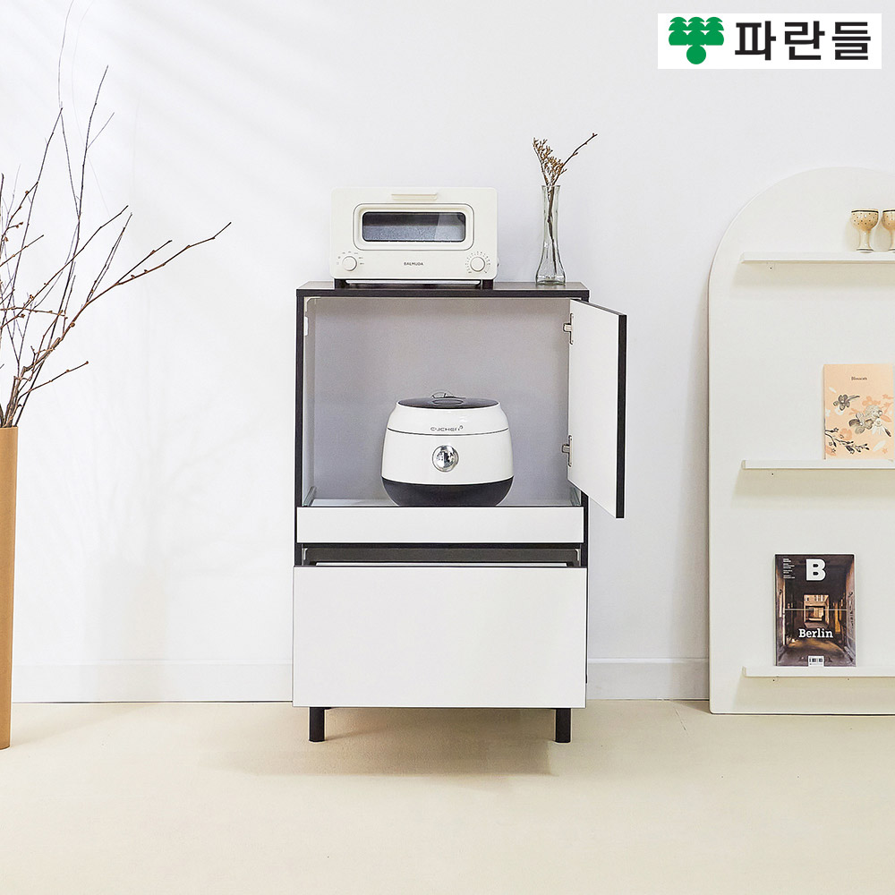 파란들가구 LPM 도어 600 전자렌지대 주방렌지대 주방수납장 - 상세 이미지 4