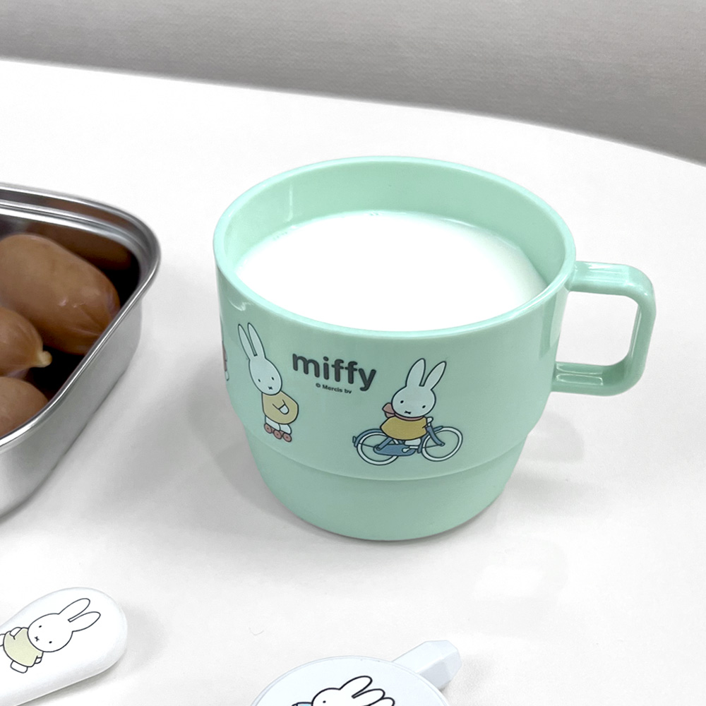 키친유 미피 손잡이 유아 컵 3종 세트 아기 어린이집 양치컵 어린이 물컵 유치원 준비물