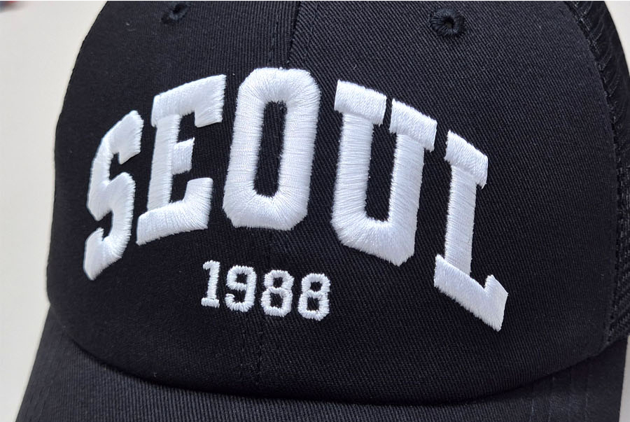 서울 메쉬볼캡 남자 러닝 모자 코리아 대한민국 모자 런닝 볼캡 - 상세 이미지 5