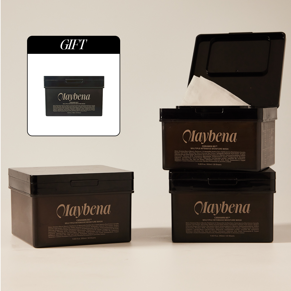 ★2월한정특가★ [3+1]  세라민B5 뽑아쓰는 마스크팩 30매 350ml (수분 진정 모공) 제품 이미지