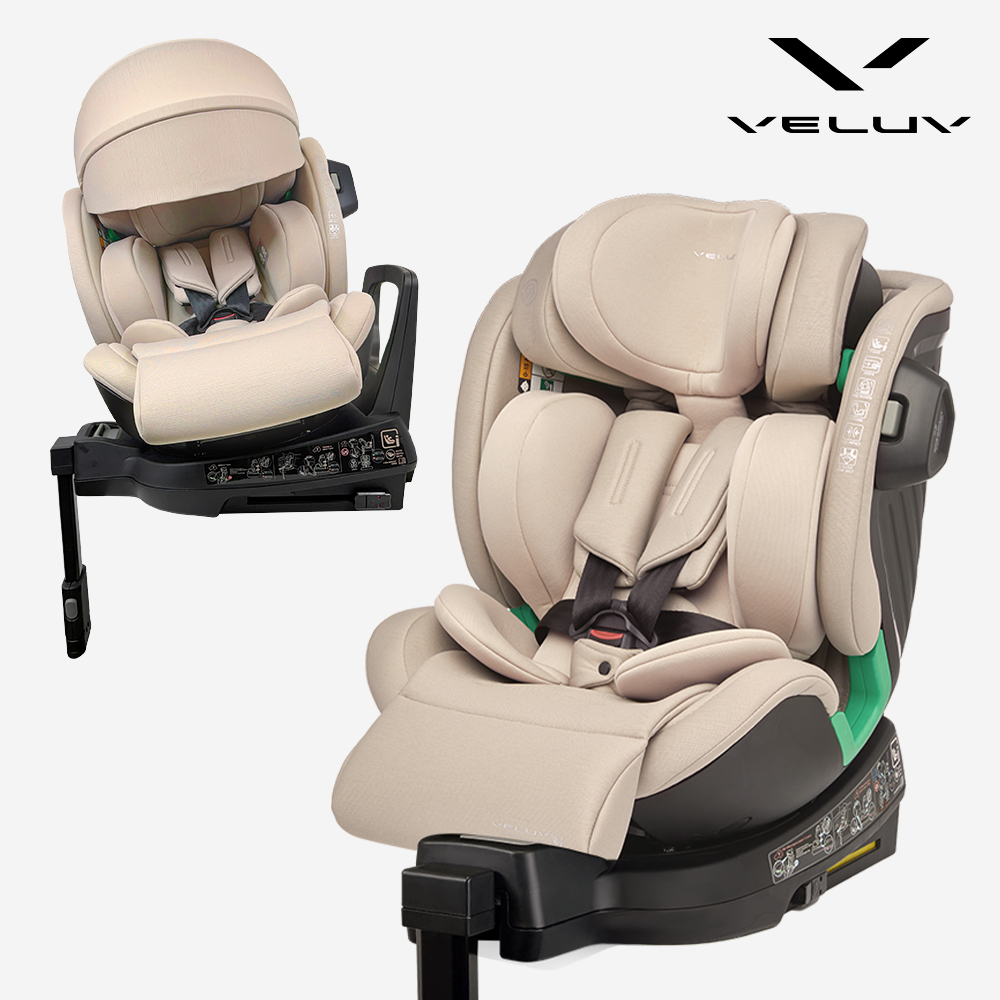 [추석★이벤트] 벨럽 V90 아이사이즈 360 회전형 유아 카시트 (ISOFIX)