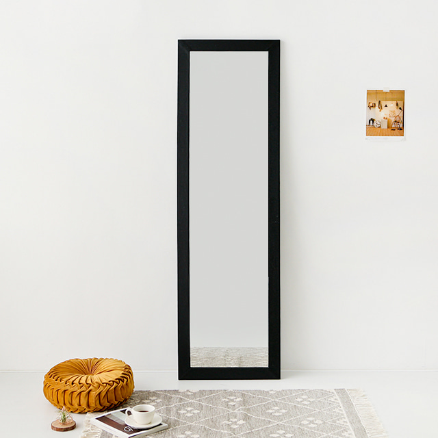 ODDINN 전신거울 50x170 블랙 1270.0766